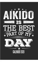 Aikido Is My Lucky Word Calender 2020: Funny Cool Aikdido Calender 2020 - Monthly & Weekly Planner - 6x9 - 128 Pages - Cute Gift For Aikido Fighters, Instructors, Clubs, Teams, Champions