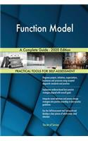 Function Model A Complete Guide - 2020 Edition