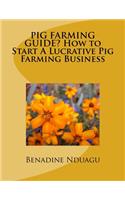 ?PIG FARMING GUIDE? How to Start A Lucrative Pig Farming Business