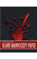 Useful Tool Prints Blank Manuscript Paper