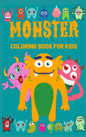 Monster Coloring Book For Kids
