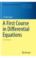 First Course in Differential Equations