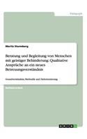 Beratung und Begleitung von Menschen mit geistiger Behinderung