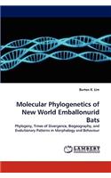 Molecular Phylogenetics of New World Emballonurid Bats