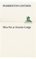 Miss Pat at Artemis Lodge