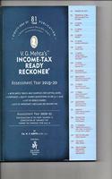 V. G. Mehta'S Income Tax Ready Reckoner 2019-20 And 2020-21 - English