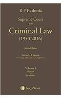 R P Kathuria’s Supreme Court on Criminal Law 1950-2016 (Set of 7 Volumes)