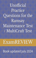 Unofficial Practice Questions for the Ramsay Maintenance Test / MultiCraft Test