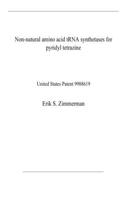 Non-natural amino acid tRNA synthetases for pyridyl tetrazine