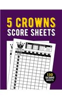 5 Crowns Score Sheets