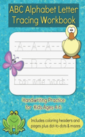 ABC Alphabet Letter Tracing Workbook