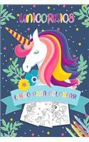 Libro para colorear niños - unicornios