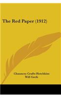 The Red Paper (1912)