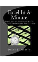 Excel In A Minute