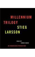 Stieg Larsson Millennium Trilogy Audiobook CD Bundle