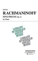 5 Pieces, Op. 3 (VAAP Edition)