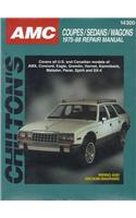 AMC Coupes, Sedans, and Wagons, 1975-88