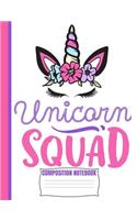 UNICORN SQUAD Composition Notebook
