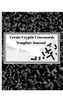 Create Cryptic Crosswords Template Journal