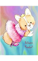 Corgi Ballerina Notebook