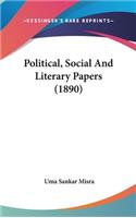 Political, Social And Literary Papers (1890)