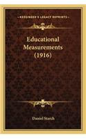 Educational Measurements (1916)