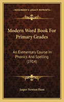 Modern Word Book For Primary Grades