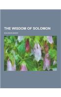 The Wisdom of Solomon