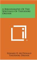 A Bibliography of the Writings of Theodore Dreiser