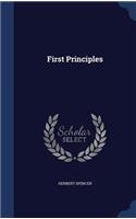 First Principles