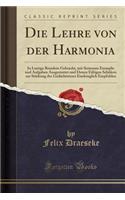 Die Lehre Von Der Harmonia