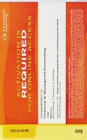Cengagenowv2, 2 Terms Printed Access Card for Warren/Reeve/Duchac's Financial & Managerial Accounting, 14th