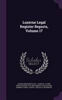 Luzerne Legal Register Reports, Volume 17