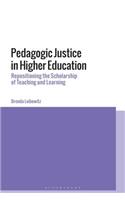 Pedagogic Justice in Higher Education: Repositioning the Scholarship of Teaching and Learning