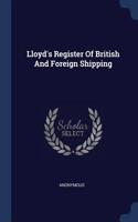 Lloyd's Register Of British And Foreign Shipping