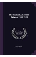 Annual American Catalog, 1900-1909