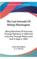 The Last Journals Of Bishop Hannington