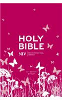 NIV Tiny Pink Soft-Tone Bible with Zip