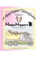 A HappyHoppers(R) Coloring Book - Volume 1