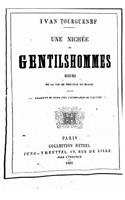 Une nichée de gentilshommes, moeurs de la vie de province en Russie: (French)