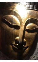 Buddha Head Statue Meditation Journal: 150 Page Lined Notebook/Diary