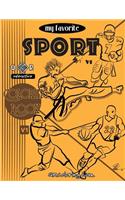 My Favorite Sport Coloring Book