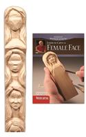 Carve a Female Face Study Stick Kit