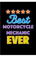 Best Motorcycle Mechanic Evers Notebook - Motorcycle Mechanic Funny Gift