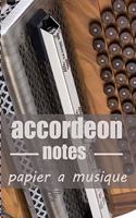 accordeon notes papier a musique