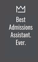 Best Admissions Assistant. Ever.