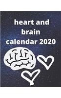 Heart and brain Calendar 2020