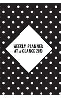 Weekly Planner At A Glance 2020