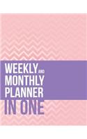 Weekly And Monthly Planner In One