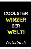 Coolster Winzer Der Welt Notizbuch